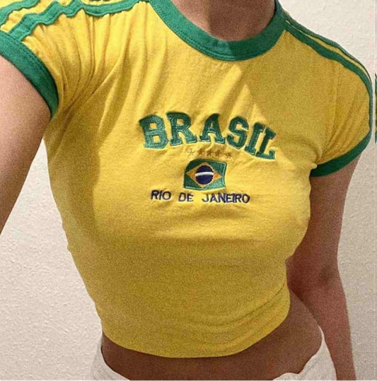 חולצה קצרה ברזיל
